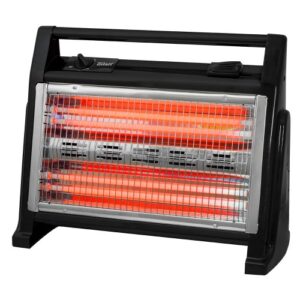 Θερμάστρα χαλαζία με υγραντήρα μαύρη 1600W Zilan ZLN1114-BLK