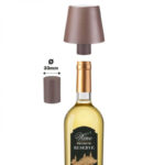 Επιτραπέζιο Επαναφορτιζόμενο Φωτιστικό LED σε καφέ χρώμα Beper P201UTP120