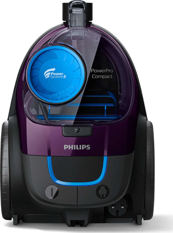 Philips FC9333/09 Ηλεκτρική Σκούπα 900W με Κάδο 1.5lt Μωβ