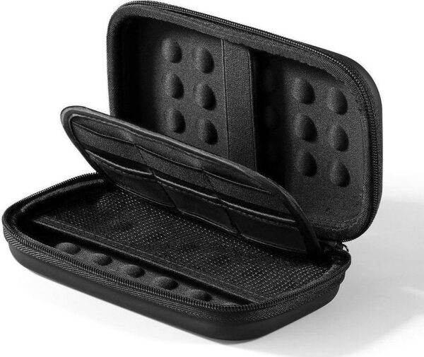 Ugreen Θήκη Προστασίας Shockproof Μεταφοράς για Σκληρό Δίσκο 2.5mm HDD ή SSD με Χώρο για Αξεσούαρ 165mm x 95mm x 45mm Μαύρο (40707)