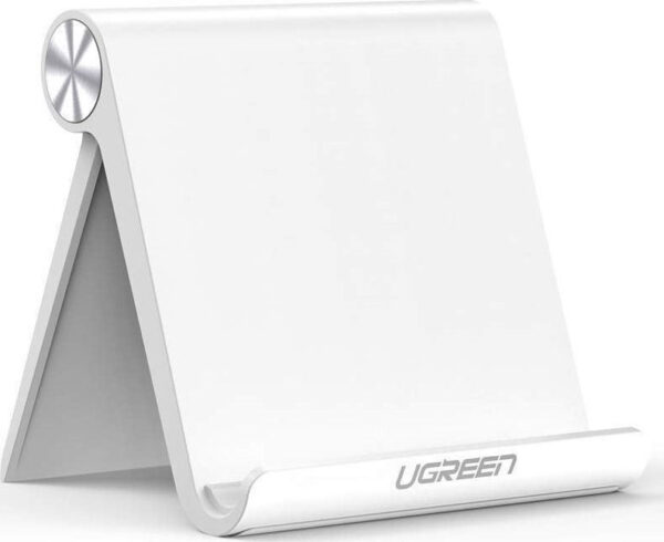 Ugreen Multi-Angle LP115 Βάση Tablet Γραφείου έως 10" σε Λευκό χρώμα