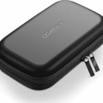 Ugreen Θήκη Προστασίας Shockproof Μεταφοράς για Σκληρό Δίσκο 2.5mm HDD ή SSD με Χώρο για Αξεσούαρ 165mm x 95mm x 45mm Μαύρο (40707)