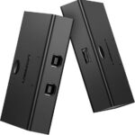 Ugreen switch 2xUSB-B - USB-A black (30345)