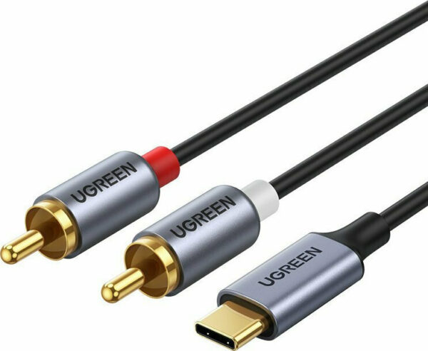 Ugreen CM451 Καλώδιο USB-C - 2x RCA 1.5m (20193)