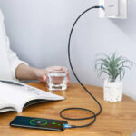 Ugreen Braided USB 2.0 Cable USB-C male – USB-C male Μαύρο 2m (70429)