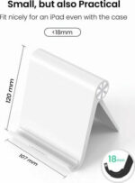 Ugreen Multi-Angle LP115 Βάση Tablet Γραφείου έως 10" σε Λευκό χρώμα - Image 3