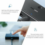 Ugreen switch 2xUSB-B – USB-A black (30345)