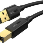 Ugreen USB 2.0 Cable USB-A male – USB-B male Μαύρο 5m (10352)
