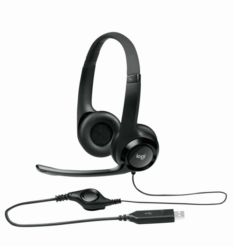 Logitech H390 On Ear Multimedia Ακουστικά με μικροφωνο και σύνδεση USB