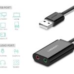 Ugreen US205 Εξωτερική Κάρτα Ήχου Stereo with Mic – Black