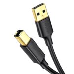 Ugreen USB 2.0 Cable USB-A male - USB-B male Μαύρο 5m (10352)