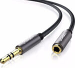 Ugreen Καλώδιο 3.5mm male - 3.5mm female Μαύρο 5m (10538)