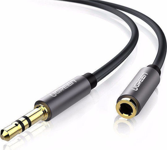 Ugreen Καλώδιο 3.5mm male - 3.5mm female Μαύρο 5m (10538)