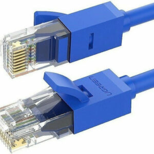 Ugreen NW102 U/UTP Cat.6 Καλώδιο Δικτύου Ethernet 1m Μπλε
