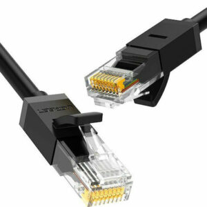 Ugreen U/UTP Cat.6 Καλώδιο Δικτύου Ethernet 15m Μαύρο 1τμχ