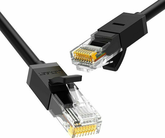 Ugreen U/UTP Cat.6 Καλώδιο Δικτύου Ethernet 15m Μαύρο 1τμχ