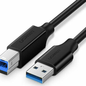 Ugreen USB 3.0 Cable USB-A male - USB-B male Μαύρο 2m (10372)