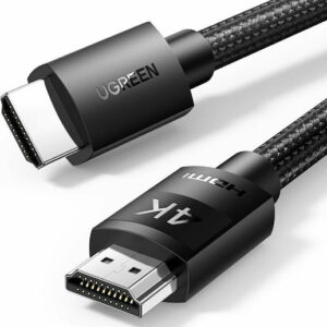 Ugreen HD119 HDMI 2.0 Braided Cable HDMI male - HDMI male 2m Μαύρο