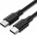 Ugreen US286 USB 2.0 Cable USB-C male - USB-C 60W Μαύρο 3m (60788)