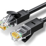 Ugreen U/UTP Cat.6 Καλώδιο Δικτύου Ethernet 15m Μαύρο 1τμχ