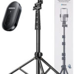 Ugreen Tripod Remote Control LP680 Selfie Stick με Bluetooth Μαύρο