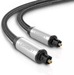 Ugreen Optical Audio Cable TOS male - TOS male Γκρι 1m (10539)