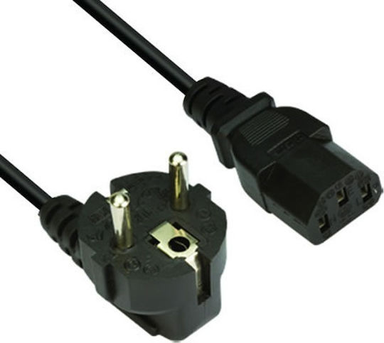 Power Cable Computer Vcom 220v 1.8m Black