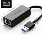 Ugreen 20256 USB Αντάπτορας Δικτύου για Ενσύρματη σύνδεση Gigabit Ethernet - Image 3