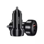Choetech Φορτιστής Αυτοκινήτου 60W 2.4A με μία Θύρα: 1xUSB Μαύρος - Image 2