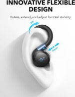 Soundcore by Anker Sport X20 In-ear Bluetooth Handsfree Ακουστικά με Αντοχή στον Ιδρώτα και Θήκη Φόρτισης Μαύρα - Image 3