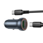 Φορτιστής Αυτοκινήτου 30W με USB + Type-C και Καλώδιο Type-C σε Type-C - Image 2