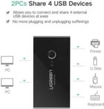 Ugreen Sharing Box USB 3.0 Hub 4 Θυρών με σύνδεση USB-A - Image 3