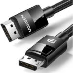 Ugreen Cable DisplayPort male - DisplayPort male 3m Μαύρο (80393)