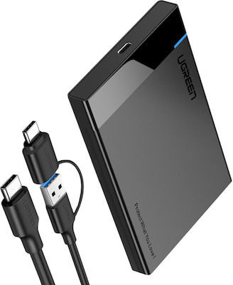 Ugreen Θήκη για Σκληρό Δίσκο 2.5" SATA III με σύνδεση USB 3.1 Type-C