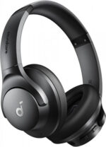Soundcore by Anker Q20i Ασύρματα / Ενσύρματα Over Ear Ακουστικά με 40 ώρες Λειτουργίας και Quick Charge Μαύρα