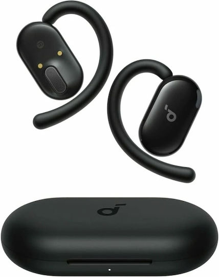 Soundcore by Anker V20i Open Ear Bluetooth Handsfree Ακουστικά με Αντοχή στον Ιδρώτα και Θήκη Φόρτισης Μαύρα
