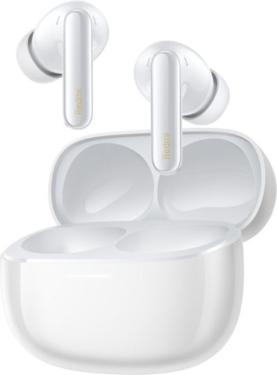 Xiaomi Redmi Buds 6 Pro Bluetooth Handsfree Ακουστικά με Θήκη Φόρτισης Glacier White