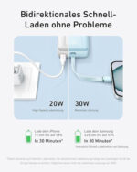 Anker Zolo Power Bank 10000mAh 30W με Θύρα USB-C Λευκό - Image 4