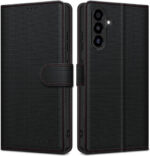 Tech-Protect Wallet Σιλικόνης Μαύρο (Galaxy A56)