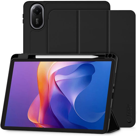 Tech-Protect Flip Cover Μαύρη (Xiaomi Redmi Pad 2 11.0)
