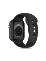 Tech-Protect Λουράκι Σιλικόνης Μαύρο (Apple Watch 44/45/46/49mm) - Image 2