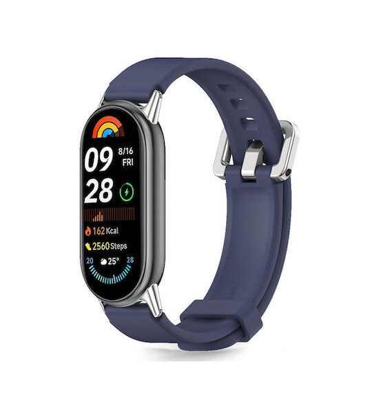 Tech-Protect ICONBAND Λουράκι Σιλικόνης Μπλε (Xiaomi Smart Band 8 / 9 / 10 / NFC)