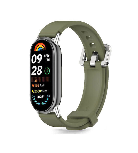 Tech-Protect ICONBAND Λουράκι Σιλικόνης Πράσινο (Xiaomi Smart Band 8 / 9 / 10 / NFC)
