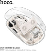 Hoco GM29 Ασύρματο Bluetooth Ποντίκι Space White - Image 3