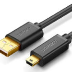 Ugreen USB 2.0 Cable USB-A male - mini USB-B male 1m (10355)