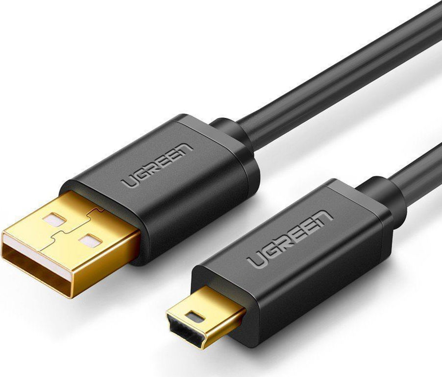 Ugreen USB 2.0 Cable USB-A male - mini USB-B male 1m (10355)