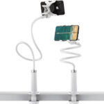 Ugreen Gooseneck LP113 Βάση Κινητού με Βραχίονα σε Λευκό χρώμα