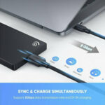 Ugreen Regular USB 3.0 Cable USB-C male - micro USB-B male Μαύρο 1m (20103) - Image 3