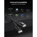 Ugreen Cable DisplayPort male - DisplayPort male 2m Μαύρο (80392) - Image 4