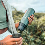 Outin Espresso Nano Φορητή Μηχανή Καφέ για Camping Πράσινο Forest Green - Image 3
